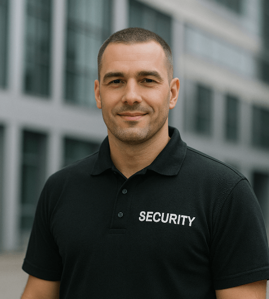 Harald - Sicherheitsfachkraft Background